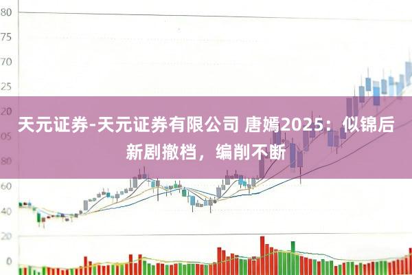 天元证券-天元证券有限公司 唐嫣2025：似锦后新剧撤档，编削不断
