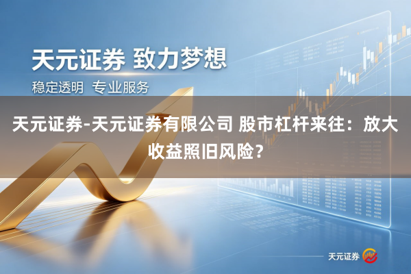 天元证券-天元证券有限公司 股市杠杆来往：放大收益照旧风险？